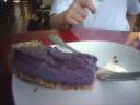 Blueberry Lavender cheesecake